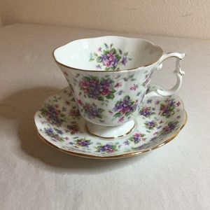 Bone China by Royal Albert of England Cup and Saucer
